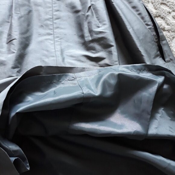 J. Crew Strapless Silk Cocktail Dress, Silver - Picture 6 of 8